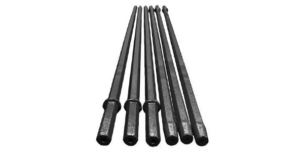 Hex22 Pneumatic Rock Drilling Tools Taper Drill Rod